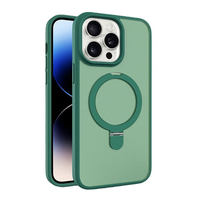 For iPhone 11 12 13 14 15 Matte Design Shockproof Cover Magnetic Phone case