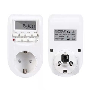Ce ROHS EU cắm trong loại 220V-240V 50Hz 24 giờ 10A hàng ngày hàng tuần lập trình kỹ thuật số hẹn giờ ổ cắm chuyển đổi AL-06G - Product Image 1