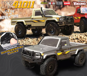 รถบรรทุกบังคับวิทยุ YIKONG YKHobby YK41011 ขนาด 1:10 ขับเคลื่อน 4 ล้อ แบบ Crawler พร้อมเพลาหน้า-หลังแบบ Portal Axle มอเตอร์ 550 ตัวควบคุมผ่านแอพพลิเคชั่น ระยะควบคุม 300 เมตร ระดับผู้เชี่ยวชาญ - Product Image 3