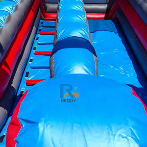 Cầu trượt hơi bơm hơi hình cây dừa lớn, có hồ bơi, dành cho trẻ em và người lớn, dùng ngoài trời - Product Image 6