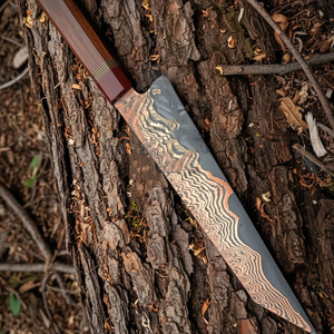 Cuchillo Bowie de Acero Inoxidable Hecho a Mano, Borde Dentado, Grado Industrial, Personalizable, para Cocina, Caza, Colección, Regalo, OEM - Product Image 1