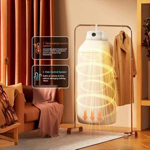 Secadora de Ropa Eléctrica Portátil Inteligente 2026 al por Mayor, Tendedero Compacto con Accesorios, Lavadora Inteligente - Product Image 2