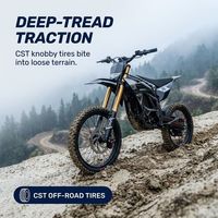 Moto tout-terrain électrique haute puissance avec roue de 19 pouces, Altis Sigma, suspension avant de 220 mm, clé NFC, écran TFT, capacité de charge de 300 lb