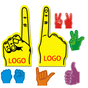 2026 High Quality Factory Customized Imprint Sponge <strong>Hand</strong>, Promotional Big Custom <strong>Cheering</strong> <strong>Eva</strong> Fan Foam <strong>Hand</strong> Finger - Product Image 2