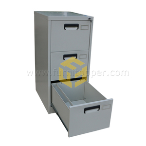 ตู้ลิ้นชักเหล็กรีดเย็นทันสมัยตู้เก็บของ3ลิ้นชักอุปกรณ์สำนักงานโลหะสำหรับบ้านสำนักงานโรงแรมและห้องนั่งเล่น - Product Image 2