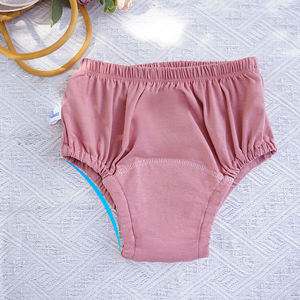 Sous-vêtements en fibre de bambou tricotés à coupe haute pour l'incontinence <span class=keywords><strong>urinaire</strong></span> lavables pour femmes Absorbants Sans couture Respirants Écologiques Anti-fuites - Product Image 3