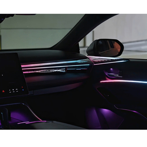 Bande lumineuse LED RGBIC en acrylique pour éclairage d'ambiance intérieur de voiture, lampe néon pour Avalon 2019-2024 (vente en gros) - Product Image 3