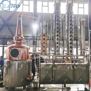 200L 500L 1000L Red Copper Alcohol Vodka Pot Still Distiller