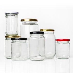 <span class=keywords><strong>Lot</strong></span> de <span class=keywords><strong>bocaux</strong></span> <span class=keywords><strong>en</strong></span> <span class=keywords><strong>verre</strong></span> robustes de 4 oz, 8 oz, 12 oz, 20 oz avec couvercle <span class=keywords><strong>en</strong></span> métal pour cornichons, forme ronde vide, autocollant de logo, bouchon personnalisé - Product Image 2