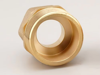 Raccord Réducteur Robuste en Laiton 1/2" NPT Femelle, Adaptateur Résistant aux Produits Chimiques Haute Pression