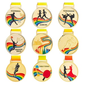 Fabricants de médailles en gros, trophées en métal 3D, médailles en alliage de zinc plaqué or, logo personnalisé, médailles sportives, médailles de gymnastique personnalisées - Product Image 5