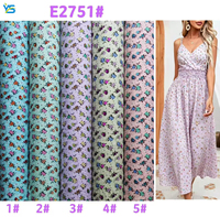 Tissu en viscose 45S à fort volume de vente et tissu d'impression mélangé polyester, coton-polyester et rayonne, vente en gros