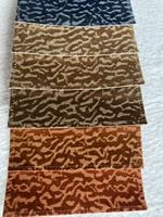 Tissu de canapé en velours jacquard beige de luxe |   Tissu d'ameublement en polyester écologique, respirant et résistant à l'eau pour vêtements (personnalisé)
