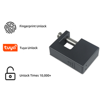 Cadenas numérique à empreinte digitale et télécommande Tuya pour conteneurs, casiers et armoires de marchandises de valeur