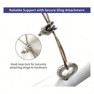 Letrero Publicitario Circular Colgante para Techo, Accesorio para Eventos y Ferias Comerciales - Product Image 5