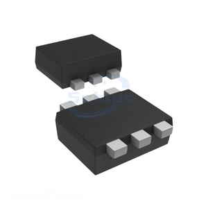 Transistors ES6 Electronic Circuit Components Manufacturer Channel SSM6J212FE,LF MOSFET P-CH 20V 4A ES6 - Product Image 1