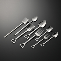 Pelle Cuillère Creative Mignon Petite Cuillère En Acier Inoxydable Ménage Manger Pastèque Pelle Cuillère Dessert Couple 1016139