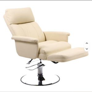Fauteuil de Barbier Inclinable en Cuir avec Pompe Hydraulique Robuste, Réglable en Hauteur, Résistant aux Rayures et Imperméable pour Écoles et Hôpitaux - Product Image 6