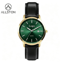 Montre pour homme en acier inoxydable, simple, classique, calendrier, cadeau de luxe, étanche, quartz, fabrication sur mesure ODM OEM, vente en gros