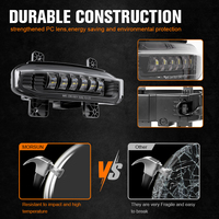 MorSun LED-Nebelscheinwerfer für Dodge Ram 1500 Zubehör 2019 2020 2021 2022 72W D0T Auto-LED-Nebelleuchte für Ram 2500 3500