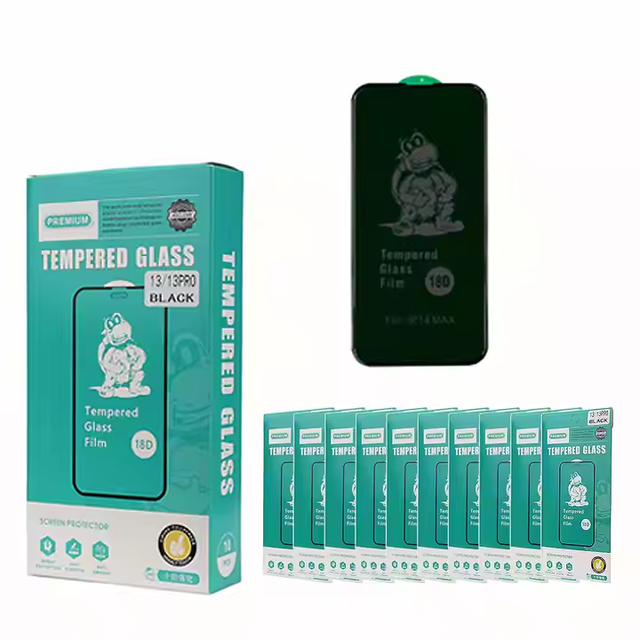 Factory 18D airbag Privacy Tempered Glass Screen Protector for iphone 17 13 Pro 15 14 Pro 13 12 Glass Anti spy Screen Glass Film
