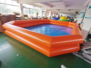 Di động kín khí Inflatable hình chữ nhật hồ bơi nước sâu công viên hồ bơi giật gân hồ bơi zorb Bóng Nước Đi Bộ bóng chèo thuyền - Product Image 4