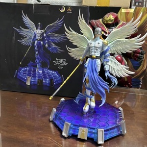 <span class=keywords><strong>Figuras</strong></span> de Anime <span class=keywords><strong>Digimon</strong></span> Adventure Modelo de PVC Colección Angewomon Angemon <span class=keywords><strong>Figuras</strong></span> de Acción con Luz Regalo de Juguete para Día de San Valentín - Product Image 4