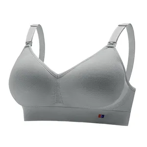 Plus Size Women's Underwear Bra Cotton Breastfeeding Bras for Female