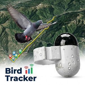 Rastreador GPS Compacto <span class=keywords><strong>para</strong></span> Palomas, Sin SIM, Sin Suscripción, Aplicación Gratuita, Anillo Rastreador GPS con Carcasa IP67 <span class=keywords><strong>para</strong></span> Criadores de Palomas - Product Image 2