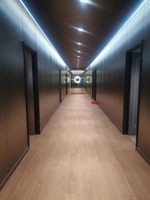 Desain Tekstur Kayu Modern Mudah Dipasang, Panel & Papan Dinding Veneer Kayu Arang Bambu / Serat Kristal Karbon Co-Extrusion