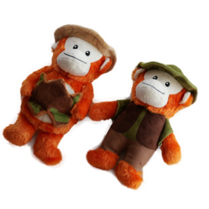 Haute qualité en gros personnalisé Camping chien jouets mignon <span class=keywords><strong>singe</strong></span> ours doux en peluche mâcher chien jouets - Product Image 3