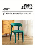 Chaise en plastique monobloc explosive pour école, restaurant, hôtel, bureau, maison, salle de réception, magasin, espace public extérieur,