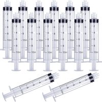 Seringues en plastique SJ en gros, outils de mesure de liquides, seringues à volume personnalisé, scellées individuellement, 10 ml