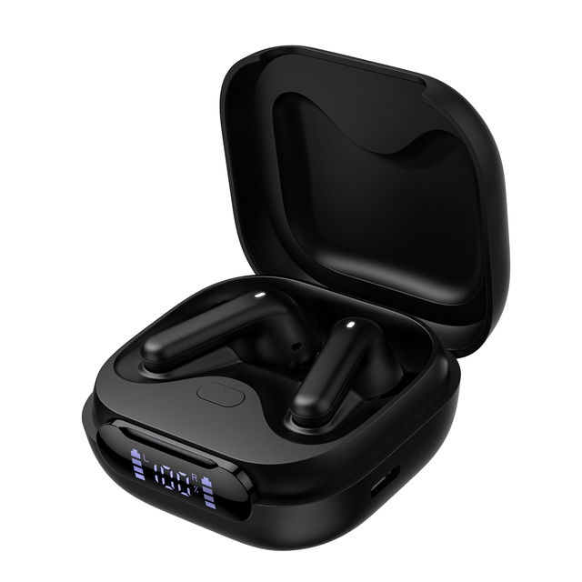 Wireless Headphones with Bluetooth 5.4 Active Noise Cancelling Earphones Hybrid 6Mics Anc Enc Wireless Sports Earbuds