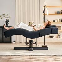Table de massage professionnelle hydraulique réglable en acier inoxydable - Table pliable pour salon, spa, salon de beauté, extensions de cils