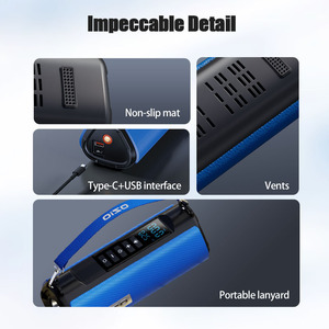 Compresseur d'air portable 12V tout-en-un 10000 mAh, mini gonfleur de pneus, alimentation de démarrage d'urgence, charge USB-C, camion, moto - Product Image 4