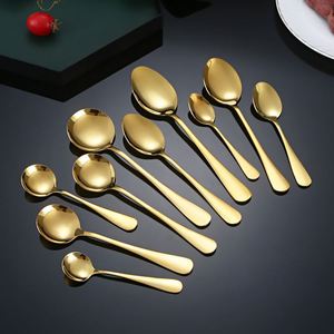 Wholesale 1010 Stainless Steel Cutlery <b>Set</b> <b>Knife</b> <b>Fork</b> Spoon Cake <b>Knife</b> <b>and</b> Spatula Coffee Spoon for Weddings Restaurants Homes - Product Image 3