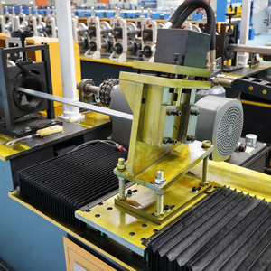 नए स्वचालित बहु आकार कील चैनल स्टील बनाने रोलर गैल्वेनाइज्ड धातु स्टड ट्रैक z प्रोफ़ाइल ड्राइंग ड्राईवॉल रोल बनाने - Product Image 5