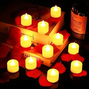 <span class=keywords><strong>Bougie</strong></span> chauffe-plat sans flamme en gros, <span class=keywords><strong>bougie</strong></span> LED artificielle à piles, <span class=keywords><strong>bougie</strong></span> à grand diamètre scintillante pour votive, Halloween - Product Image 5