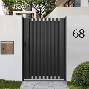 La dernière porte d'<span class=keywords><strong>entrée</strong></span> de style américain <span class=keywords><strong>avec</strong></span> armoires de rangement en verre et en acier pour maisons extérieures en 2025 - Product Image 5