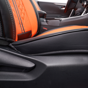 Accesorios para el <span class=keywords><strong>interior</strong></span> del coche, decoración, cojín de asiento, conjunto completo, funda de asiento de lujo, fundas universales de cuero deportivo para asiento de coche - Product Image 3