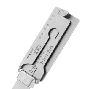 Schlosser zubehör HUANYU KW5 Edelstahl 2-in-1 Right Lock Pick Side Tool für USA - Product Image 2