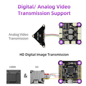 Controlador de Vuelo F722 de 8 Canales FC OSD Integrado Compatible con O3/O4 CADDX HD Transmisión Analógica de 5.8G Dron de Carreras FPV Hecho en China - Product Image 5