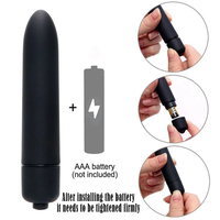 Vibromasseur Mini Bullet Kovida en Gros, Jouets Sexuels pour Femme, 10 Fréquences, Masseur Vibrant Point G Féminin