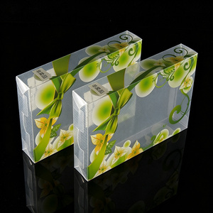 Boîte d'emballage en plastique transparent PP PVC imprimée sur mesure, pliable, avec plateau en blister - Product Image 4