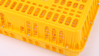 Cage de transport pour volailles vivantes, boîte de manutention pour poussins, caisse de transport en plastique pour élevages de canards et de poulets – Fournisseur chinois