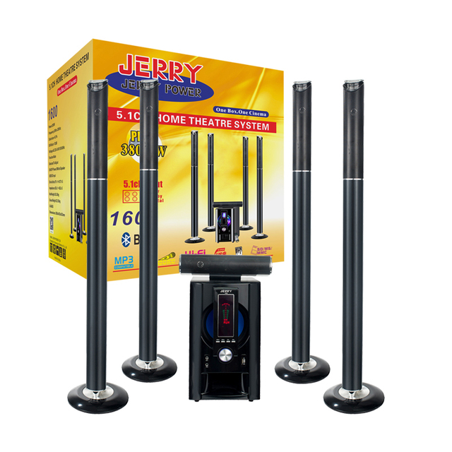 Promotions Cheap 5.1 Home Theater System Surround Sound HI-FI Big Audio Speaker with Subwoofer Home