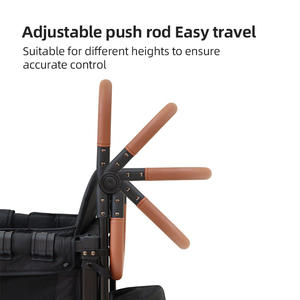 Xe đẩy trẻ em đôi khung nhẹ dưới 25 lbs để dễ dàng xử lý với hai trẻ em - Product Image 3