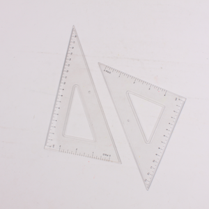 Biểu Tượng Tùy Chỉnh Bán Buôn 30Cm Rõ Ràng Cai Trị Thiết Lập Với La Bàn Cho Các Trường Học Văn Phòng Phẩm Nguồn Cung Cấp Trẻ Em 6Pcs Cai Trị Thiết Lập - Product Image 3