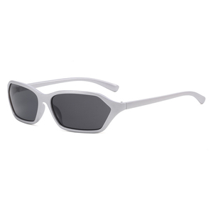 Maßgefertigte Modische Rosa Damen Rechteckige Sonnenbrille Trendige UV400 Vintage Y2K Designer Damen Sonnenbrille 2024 - Product Image 4
